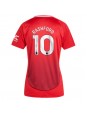 Manchester United Marcus Rashford #10 Replika Hemmakläder Dam 2024-25 Kortärmad